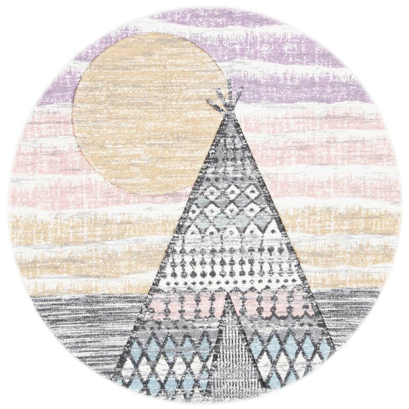 SAFAVIEH Carousel Kids Miko Boho Rug