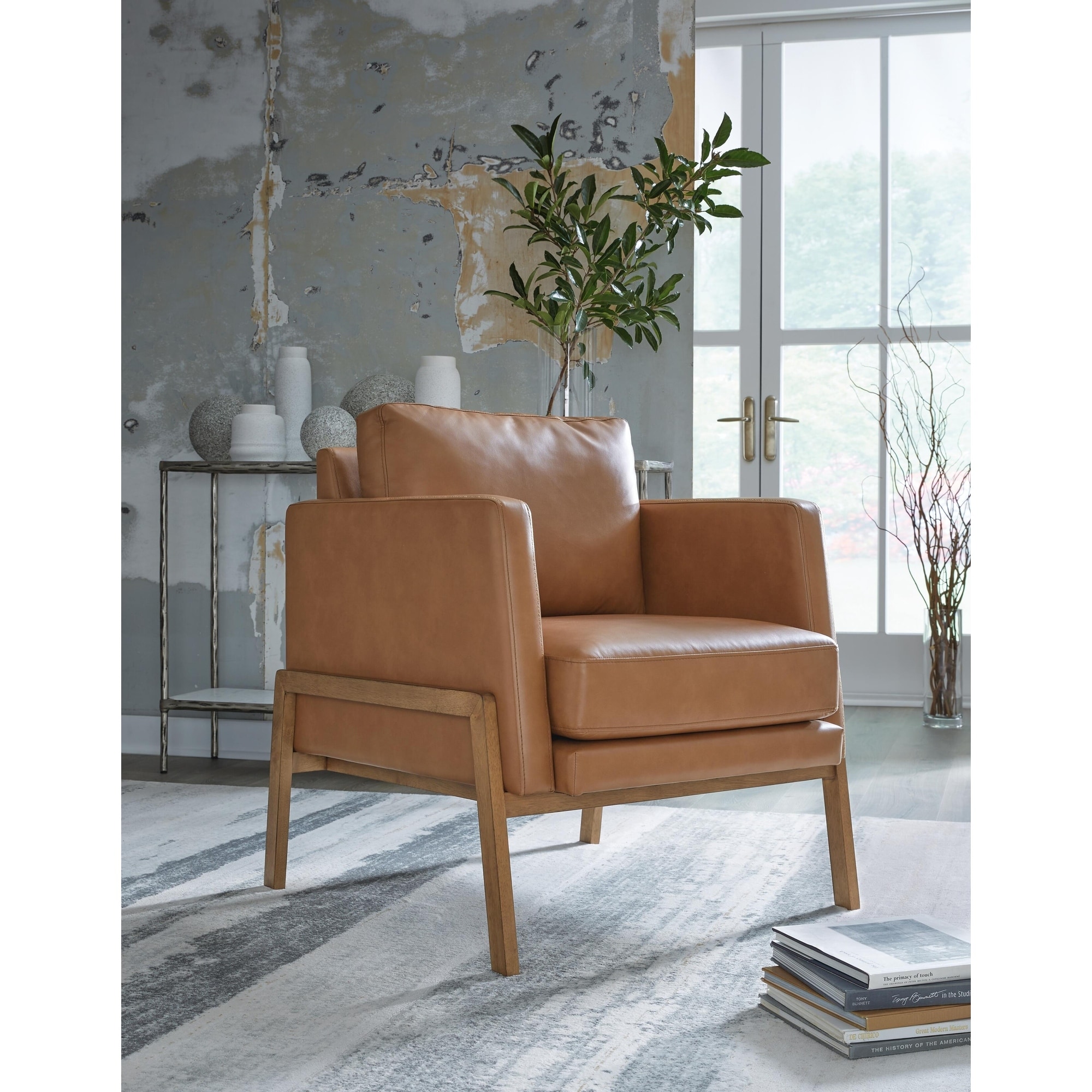 Signature Design by Ashley Numund Brown Accent Chair - 30"W x 32"D x 38"H