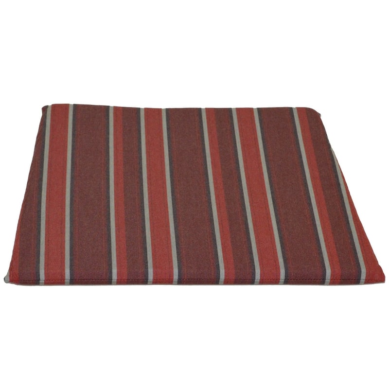 Rocker Seat Cushion - Red Stripe