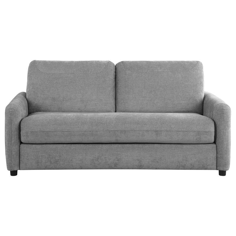 Welker Grey Upholstered Sofa Sleeper with Queen Mattress
