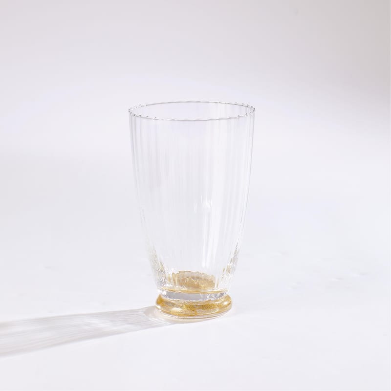 Footed Water Glass - 5.25"H x 3.25"Dia.