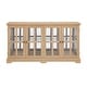 preview thumbnail 49 of 106, GDFStudio - Traditional Storage Curio Cabinet with Tempered Glass Doors and Lighted Display