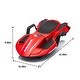 preview thumbnail 63 of 102, High-Speed 24V Ride-On Scooter for Kids, 6.84 MPH, Gravity Steering, Safety Gear Red