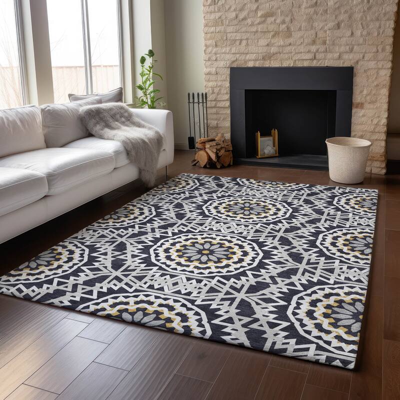 Premium Washable Super Soft Boho Global Mayfield Rug