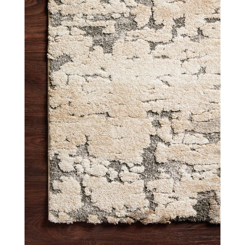 Alexander Home Giovanni Modern Marble Area Rug