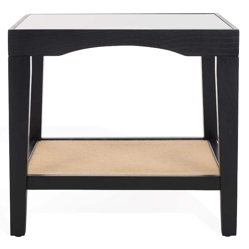 SAFAVIEH Couture Nicolella Square Glass Accent Tabl - 22"W x 22"D x 20"H