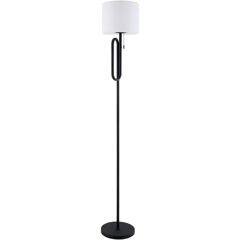 Livabliss Clamora Modern Accent Floor Lamp - 60"H x 10"W x 10"D