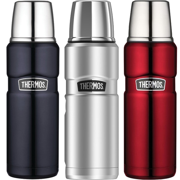 Thermos 16 oz. Stainless King Vacuum Insulated Stainless Steel Compact Bottle - 16 oz.