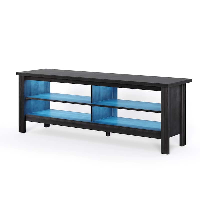 LED TV Stand Wood Entertainment Center