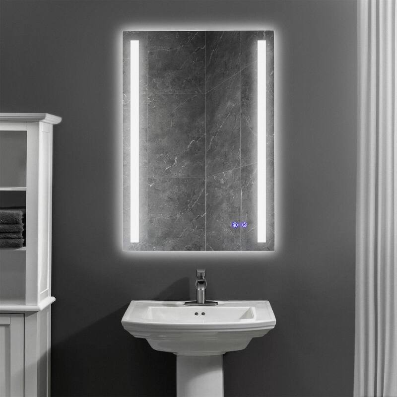 Frameless LED Illuminated Bathroom Mirror Bed Bath & Beyond 38213249