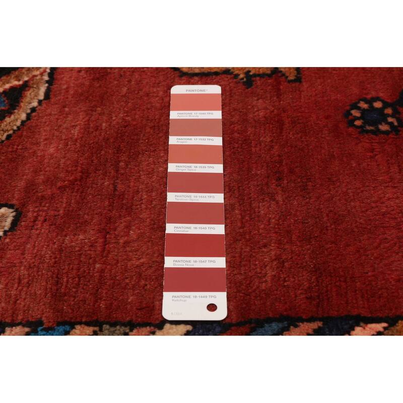 ECARPETGALLERY Hand-knotted Konya Anatolian Dark Copper Wool Rug - 3'2 x 10'6