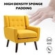 preview thumbnail 44 of 59, Morden Cotton Linen Upholstered Armchair