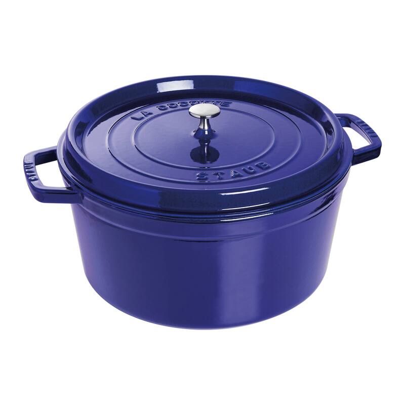 STAUB Cast Iron 13.25-qt Round Cocotte
