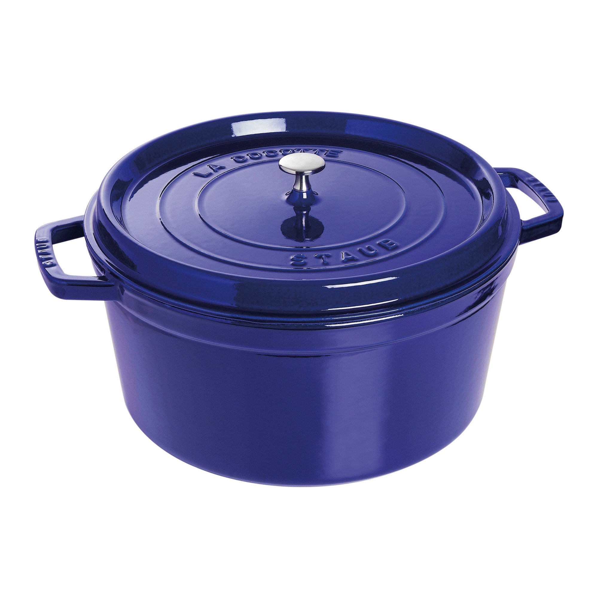 STAUB Cast Iron 13.25-qt Round Cocotte