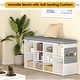 preview thumbnail 32 of 32, Shoe Storage Bench Cubby Organizer for Entryway