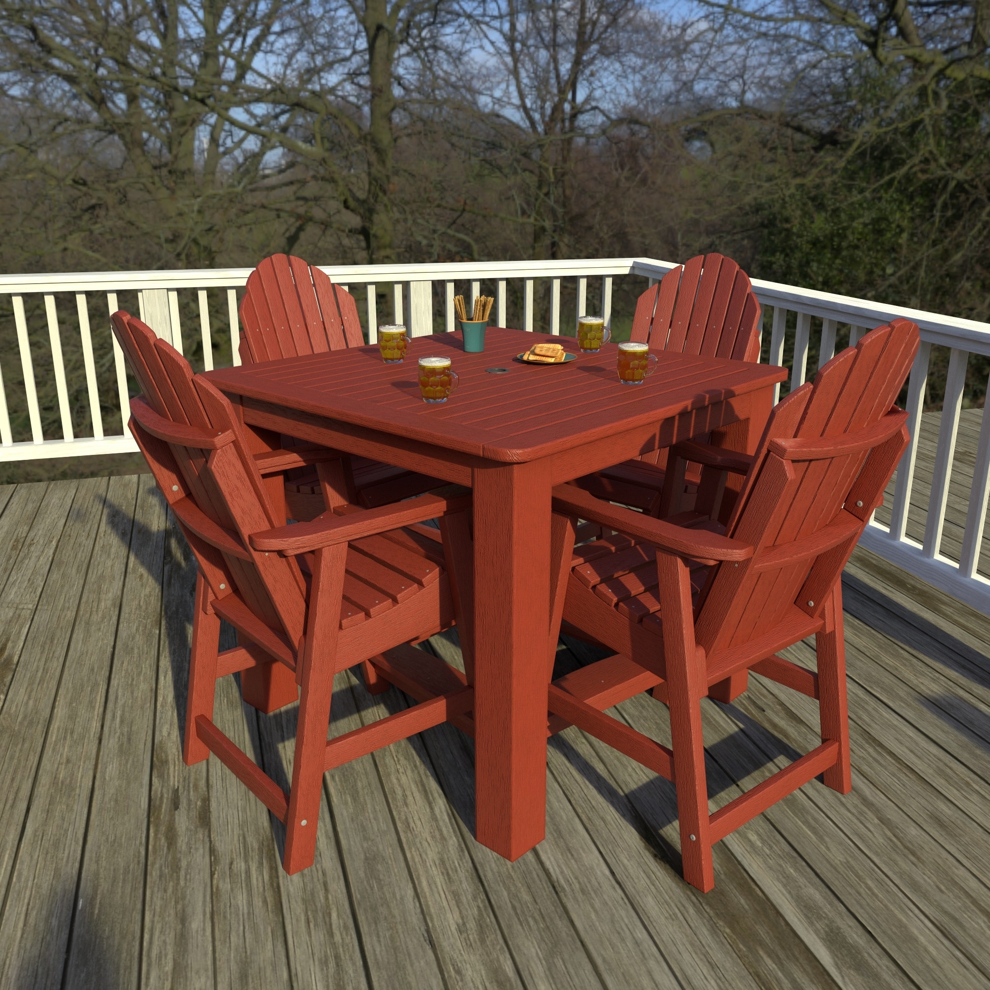Hamilton 5 shop piece dining set