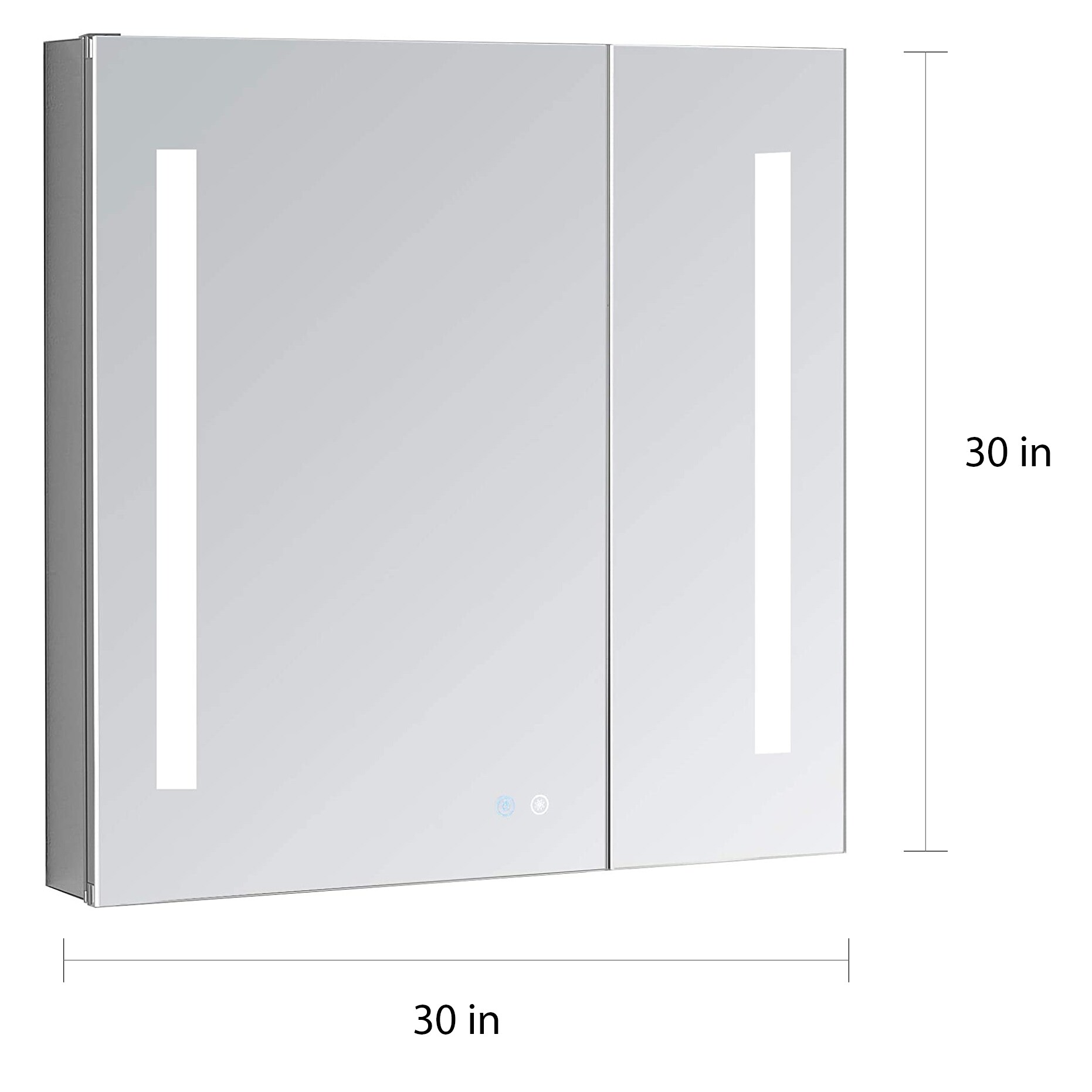 Aquadom signature royale outlet led medicine cabinet