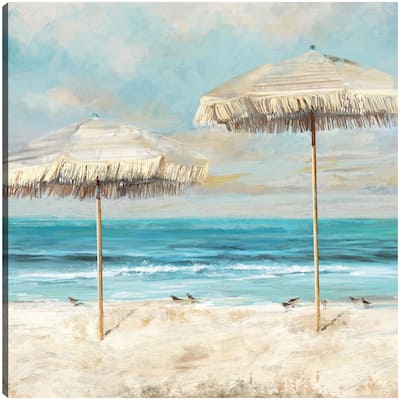 Beach Duet By Studio Arts Canvas Art Print