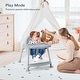 preview thumbnail 1 of 5, 4-in-1 Convertible Baby High Chair w/ Removable Double Tray& Footrest