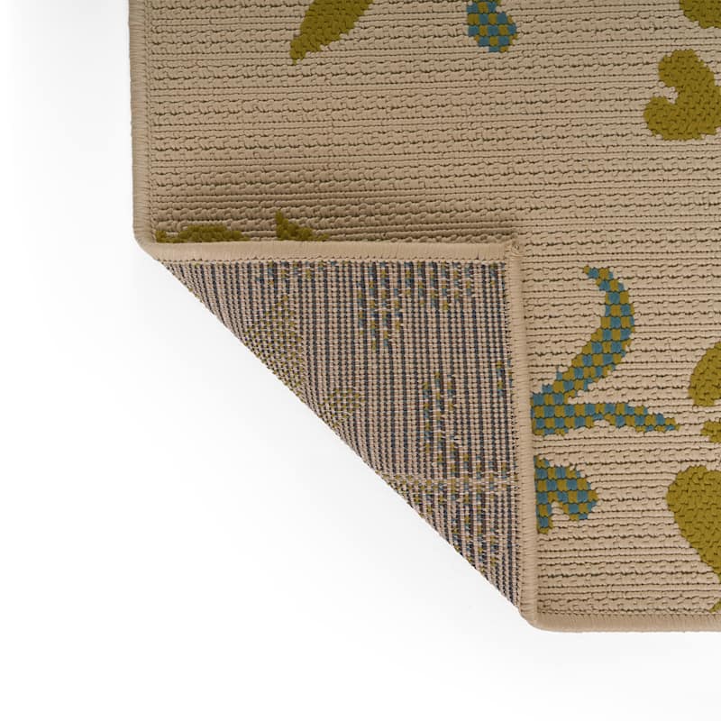 Bursaw Indoor/Outdoor Botanical Area Rug by Christopher Knight Home