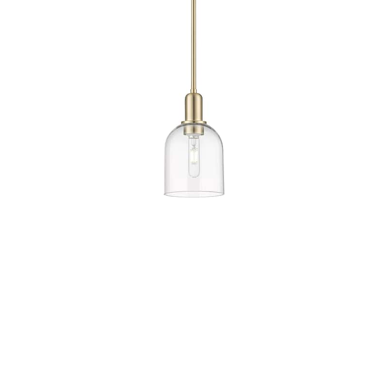 Innovations Lighting 716-1S-11-6 Bella Pendant Bella 6" Wide Mini - Champagne Bronze / Clear