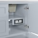 preview thumbnail 7 of 56, James Martin Vanities Breckenridge 60" Single Vanity, Serenity Blue