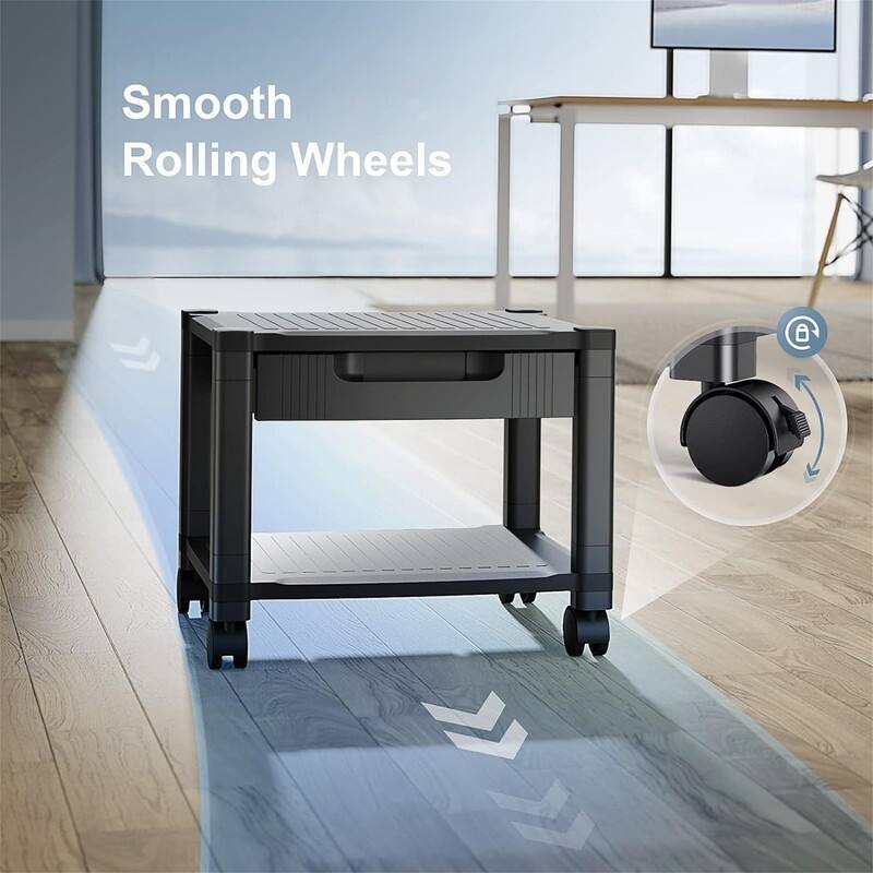 Printer Stand with Cable Management