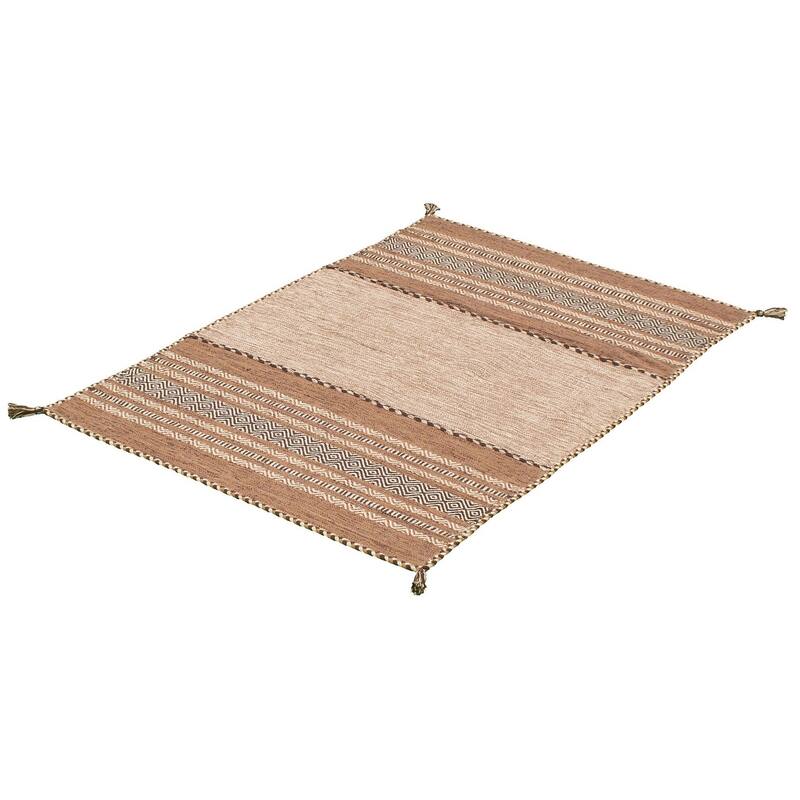 ECARPETGALLERY Arizona Flat-weave Wool Kilim Area Rug