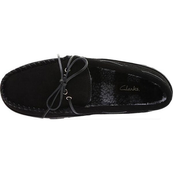 clarks moccasin slippers