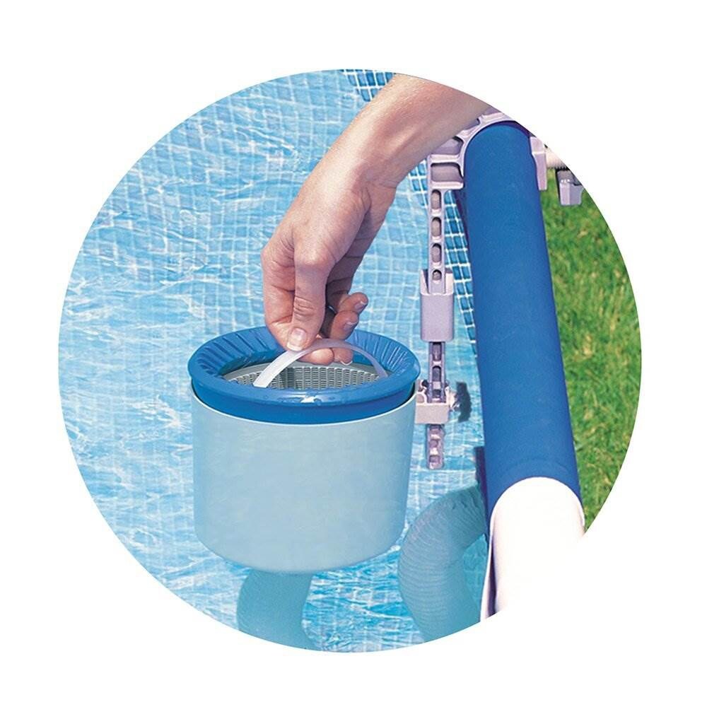 Intex Deluxe Wall-Mounted Swimming Pool Surface Automatic Skimmer | 28000E  - 4.1 - Bed Bath & Beyond - 36101519