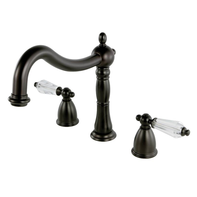 Kingston Brass Victorian Crystal Roman Tub Faucet