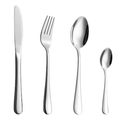 Velaze Beta 16-Piece Silverware Flatware Set, Service for 4