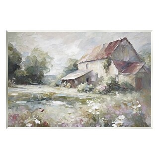 Stupell Muted Cottage Meadow Wall Plaque Art Design by Ramona Murdock ...