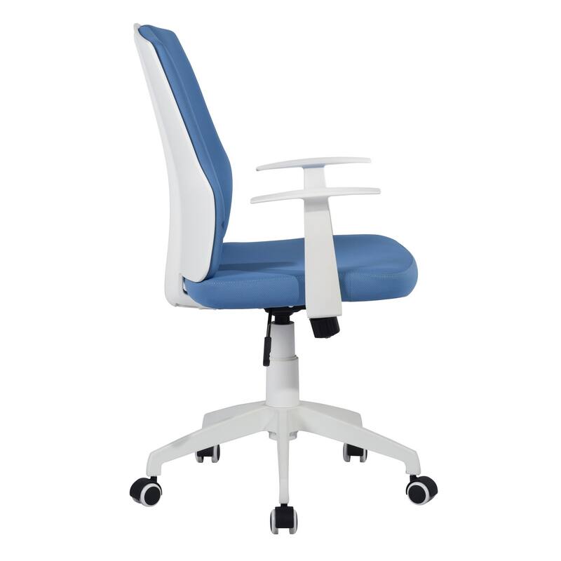 HomyLin Adjustable Home Office Chair Swivel Task Chair with Armrest and Lumbar Support