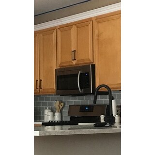 VIGO Gramercy Matte Black Pull-Down Kitchen Faucet