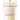 SAFAVIEH Lighting Piran Adjustable 3-light LED White Pendant - 20" W x 20" D x 12-48" H