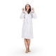 preview thumbnail 3 of 38, Luxury Hooded Terry Cotton Unisex Bathrobe Collection