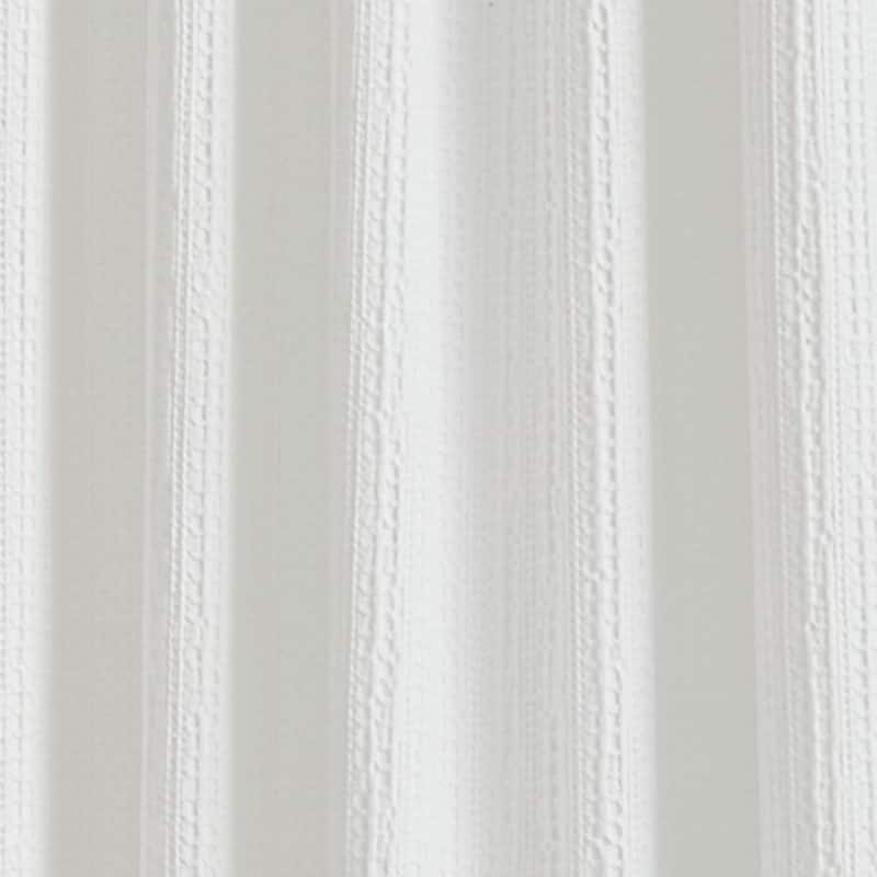 DKNY Pure Waffle Stripe Curtain Panel Pair