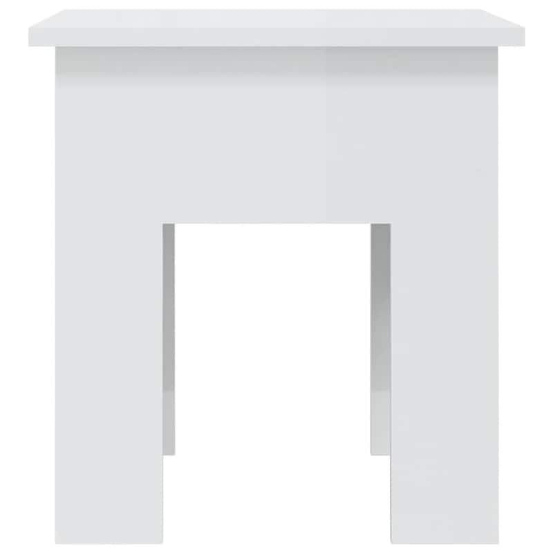vidaXL Coffee Table End Table Sofa Table Living Room Furniture Engineered Wood - 15.7" x 15.7" x 16.5"