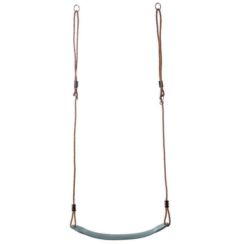 Outdoor Playground Kids Heavy Duty Swing Seat, EVA Belt Swing with Rope for All Ages