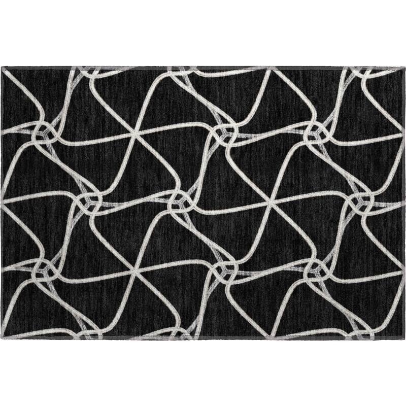 Premium Washable Super Soft Contemporary Geo Mayfield Rug