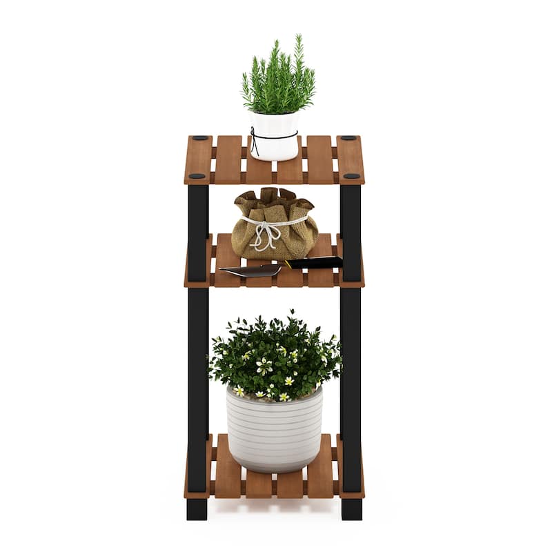 Furinno Pangkor 3-Tier Indoor Outdoor Plant Shelf