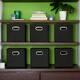 Fabric Storage Box Cubes (Pack of 6)