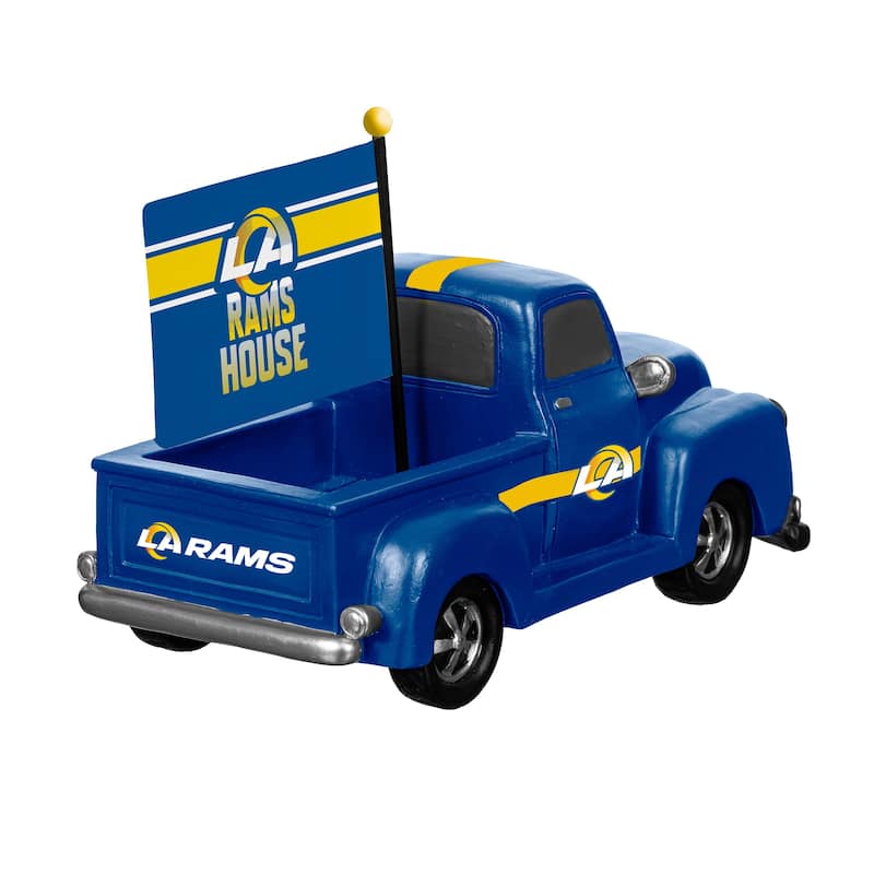 NFL Rally Truck Garden Statue with Team Flag