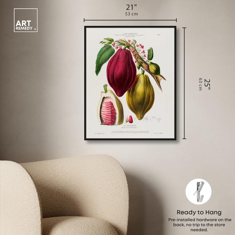Cocoa Cacao by Etienne Denisse Canvas by Art Remedy
