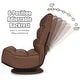 preview thumbnail 9 of 10, Costway Gaming Chair Fabric 6-Position Folding Lazy Sofa 360 Degree - See Details