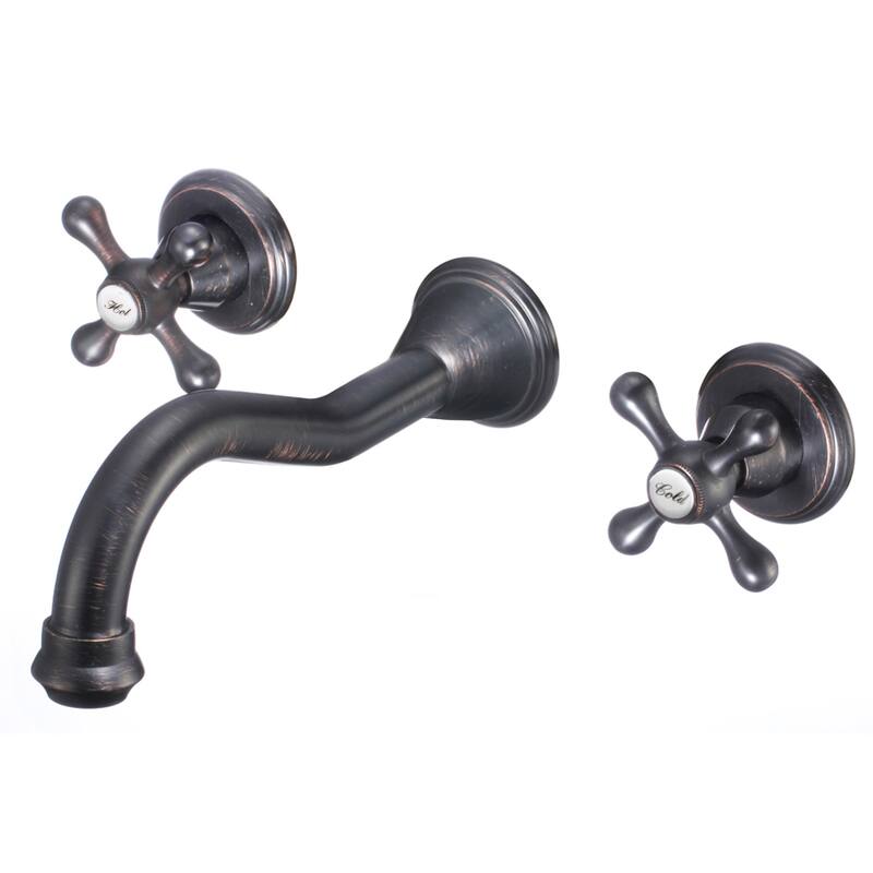 Miseno ML-NBF-W03 Ria 2.2 GPM Wall Mounted Widespread Bathroom Faucet - Oil Rubbed Bronze