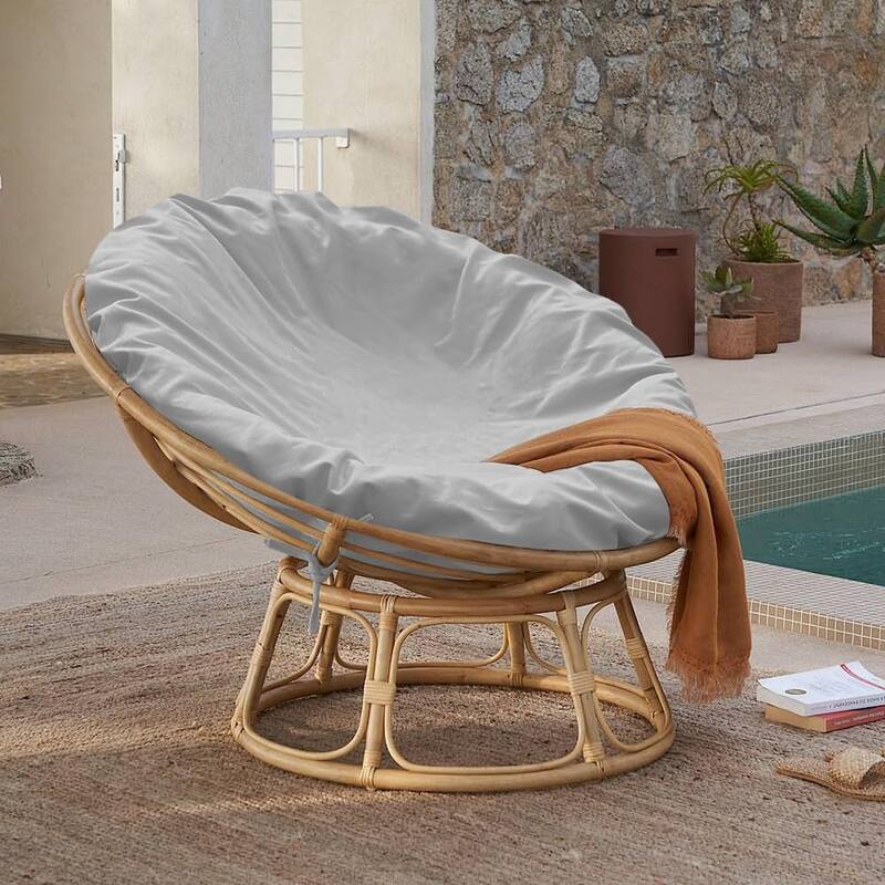 Cushion Cover, Water Resistant Chair Cushion Slipcover for Outdoor and Indoor - 50"Lx50"Wx0.39"H