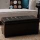 preview thumbnail 3 of 18, Warehouse of Tiffany Malm Storage Bench Brown