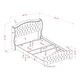 preview thumbnail 9 of 15, Furniture of America Sumala Modern Button Tufted Wood Panel Bed